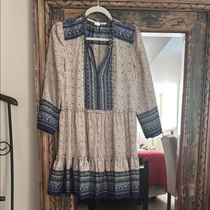 Veronica Beard Multicolor Patterned Dress